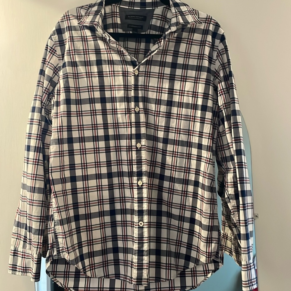 Banana Republic Camden fit men’s large button-down